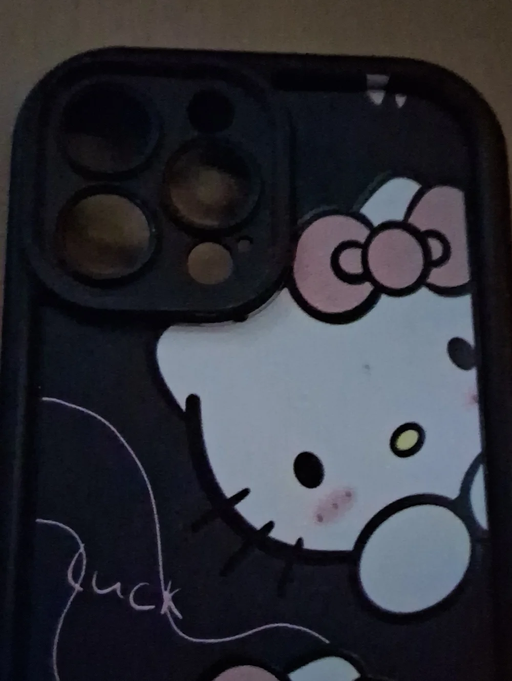 Hello Kitty Pink & Black Phone Case - Compatible Cell Phone 13 Pro Max